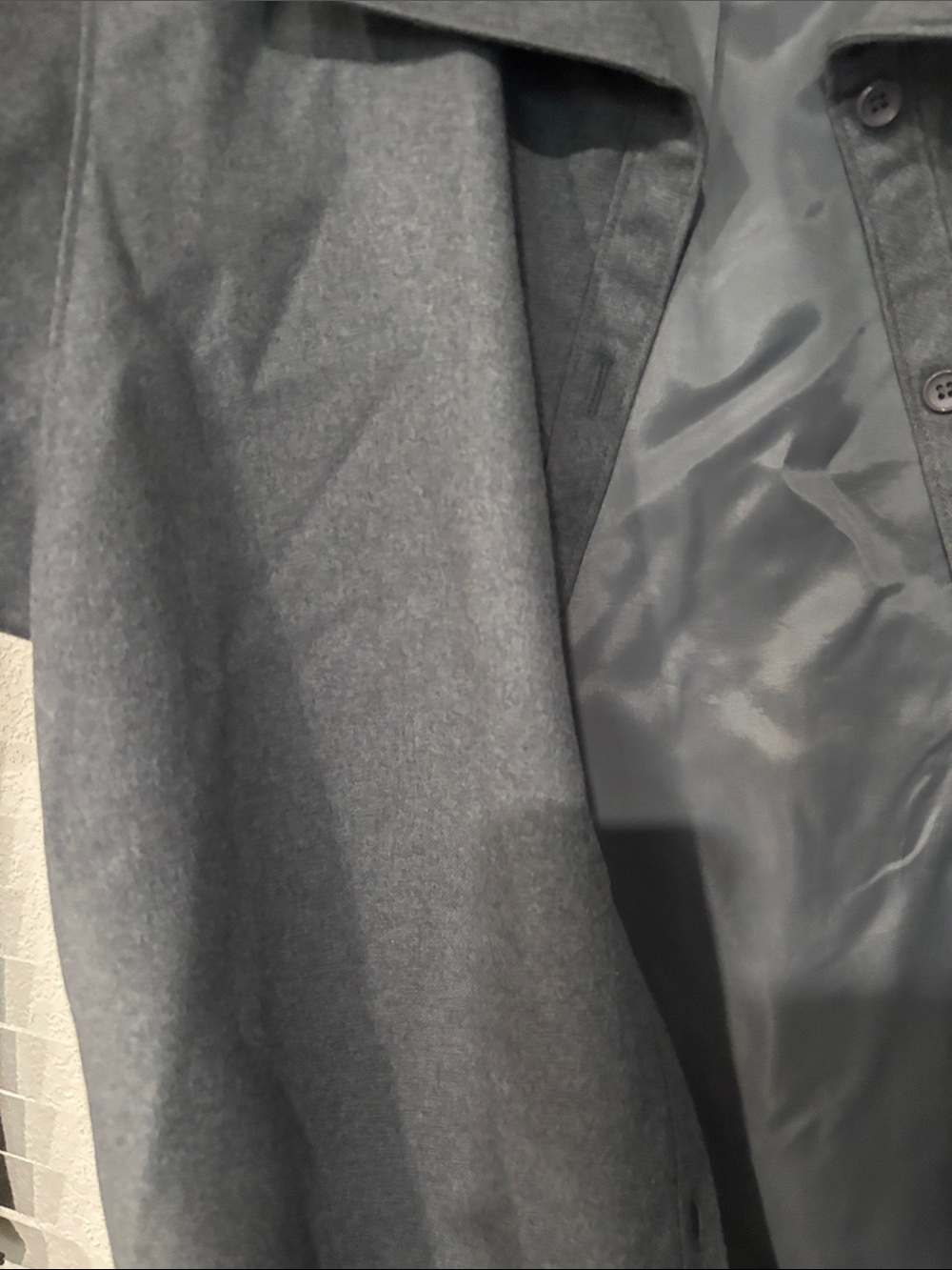 Vintage Stanley Sherman Women's Lightweight Gray coat - Picture 3 of 7